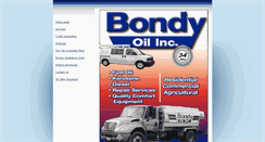 Desktop Screenshot of bondyoil.com